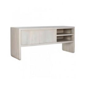 Mobile TV Home ESPRIT Bianco 140 x 40 x 60 cm