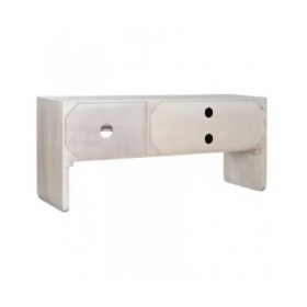 Mobile TV Home ESPRIT Bianco 140 x 40 x 60 cm