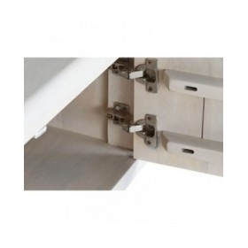 Mobile TV Home ESPRIT Bianco 140 x 40 x 60 cm