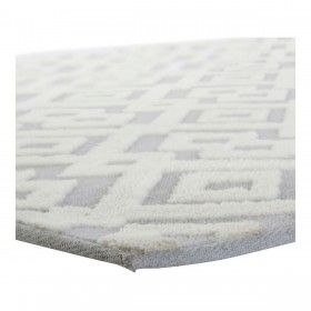 Tappeto DKD Home Decor 8424001806379 Grigio Crema