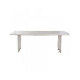 Tavolo da Pranzo Home ESPRIT Bianco Legno di mango 218 x 100 x 76 cm