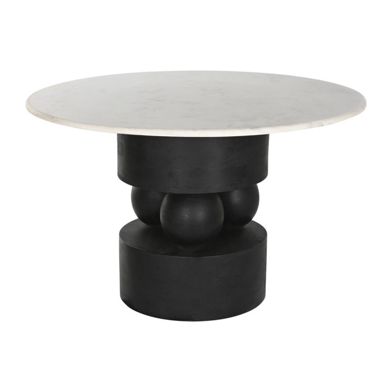 Tavolo da Pranzo Home ESPRIT Marmo Legno di mango 120 x 120 x 76 cm
