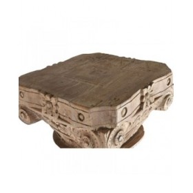 Statue da giardino Home ESPRIT Naturale Teca teak 38 x 38 x 267 cm 38 X 38 X 248 cm