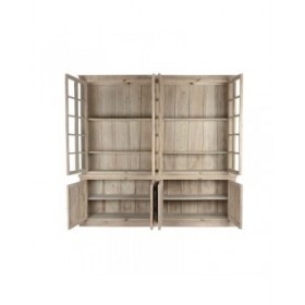 Stand Espositore Home ESPRIT Naturale Teca Legno di mango 266 x 46 x 251 cm