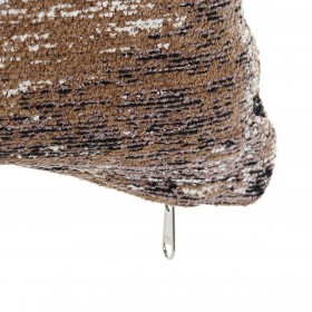 Cuscino DKD Home Decor 8424001832477 Nero Beige Marrone Chiaro Quadrato Arabo 45 x 12 x 45 cm