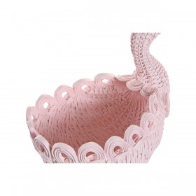 Svuotatasche DKD Home Decor Resina Alluminio Romantico 23 x 14,3 x 23 cm (2 Unità)