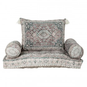 Poltrona DKD Home Decor 8424001817511 Cotone Verde (90 x 50 x 55 cm)