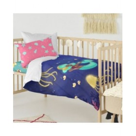Set di copripiumino HappyFriday Mr Fox Happy mermaid Multicolore Culla Neonato 2 Pezzi