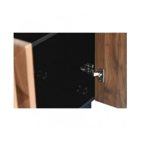 Credenza Home ESPRIT Marrone Nero Legno MDF 188,4 X 42,1 X 80,6 cm