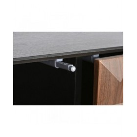 Credenza Home ESPRIT Marrone Nero Legno MDF 188,4 X 42,1 X 80,6 cm
