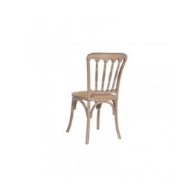 Sedia da Sala da Pranzo Home ESPRIT Marrone Chiaro Rattan Abete 45 x 48 x 92 cm