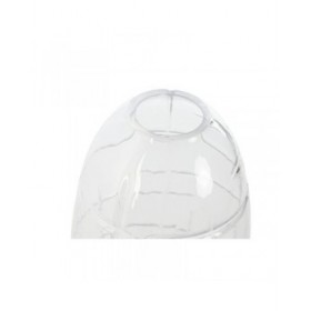 Vaso Home ESPRIT Trasparente Cristallo Moderno 11,5 X 11,5 X 28 CM