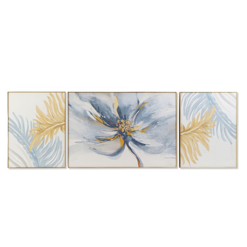 Quadro DKD Home Decor Fiori (240 x 3 x 80 cm)