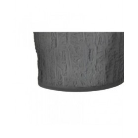 Vaso Home ESPRIT Grigio Cristallo Moderno 13 x 13 x 21 cm