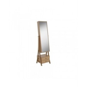 Portagioie Verticale Home ESPRIT Naturale Legno MDF 40 x 36 x 154 cm