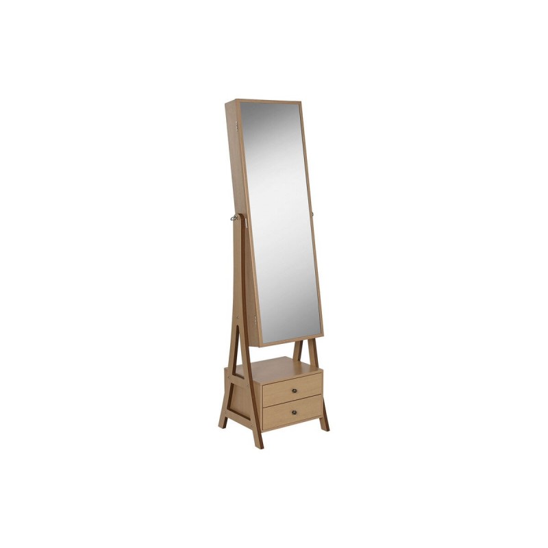 Portagioie Verticale Home ESPRIT Naturale Legno MDF 40 x 36 x 154 cm