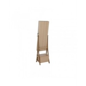 Portagioie Verticale Home ESPRIT Naturale Legno MDF 40 x 36 x 154 cm