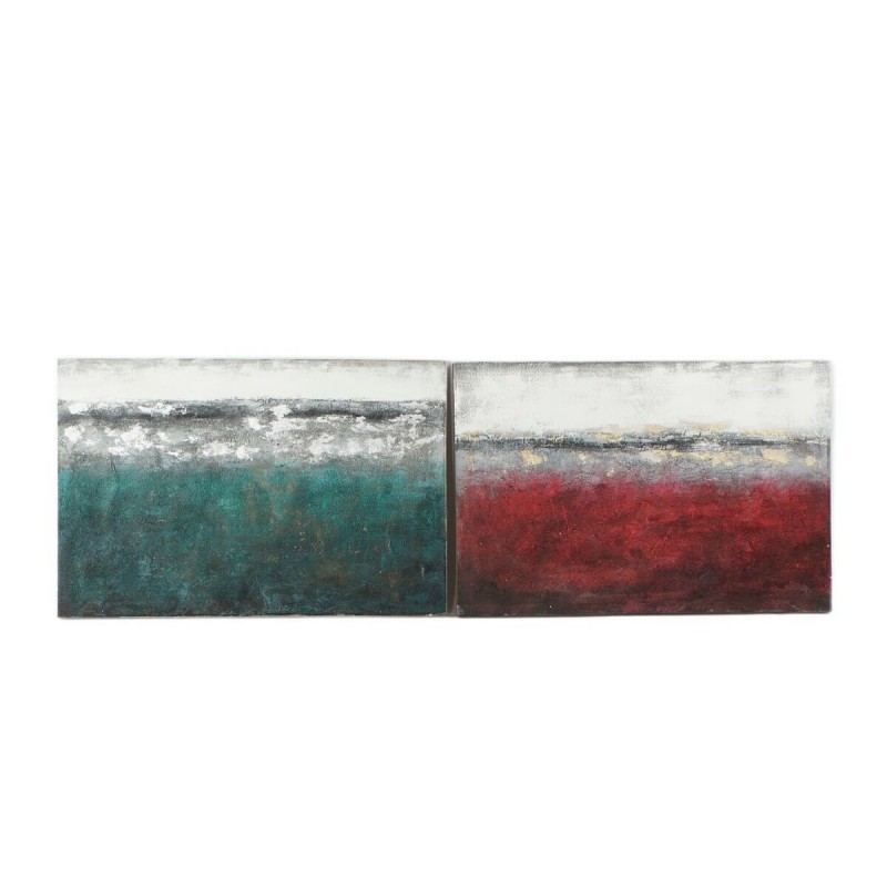 Quadro DKD Home Decor 120 x 3,5 x 80 cm Astratto Moderno (2 Unità)