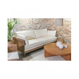 Divano Home ESPRIT Marrone 208 x 86 x 88 cm