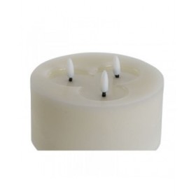 Candela LED Home ESPRIT Beige 15 x 15 x 7 cm (AA)