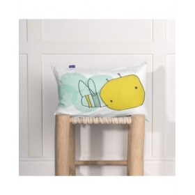 Fodera per cuscino HappyFriday Moshi Moshi Hola Multicolore 50 x 30 cm
