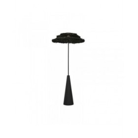 Lampada da Terra Home ESPRIT Nero 80 x 80 x 171 cm