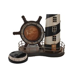 Statua Decorativa DKD Home Decor Dorato Metallo (66 x 8.3 x 49 cm)