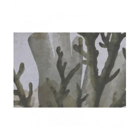 Quadro Home ESPRIT Verde Corallo Mediterraneo 45 x 2 x 60 cm (2 Unità)