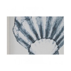 Quadro Home ESPRIT Azzurro Bianco Mediterraneo 35 x 2 x 35 cm (4 Unità)