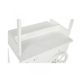 Carrello da Giardino Home ESPRIT Bianco 85 x 51 x 114 cm