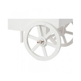Carrello da Giardino Home ESPRIT Bianco 85 x 51 x 114 cm