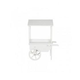 Carrello da Giardino Home ESPRIT Bianco 85 x 51 x 114 cm