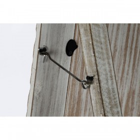 Specchio da terra DKD Home Decor Bianco Legno di mango Legno MDF Cottage (51 x 6 x 182 cm)
