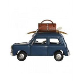 Statua Decorativa Home ESPRIT Azzurro Rosso Blu cielo 16 x 8,5 x 10,5 cm (3 Unità)