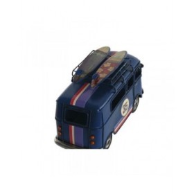 Statua Decorativa Home ESPRIT Rosso Blu cielo Blu Marino 27 x 10 x 16 cm (3 Unità)