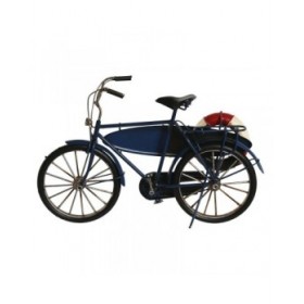 Statua Decorativa Home ESPRIT Azzurro Rosso Blu Marino 29 x 11 x 17 cm (3 Unità)
