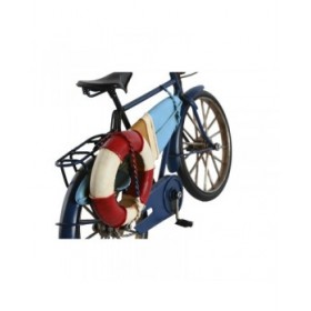 Statua Decorativa Home ESPRIT Azzurro Rosso Blu Marino 29 x 11 x 17 cm (3 Unità)