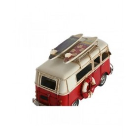 Statua Decorativa Home ESPRIT Azzurro Rosso Blu Marino 27 x 11,5 x 15,5 cm (3 Unità)