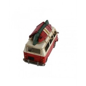 Statua Decorativa Home ESPRIT Azzurro Rosso Blu Marino 28 x 13,5 x 17,5 cm (3 Unità)