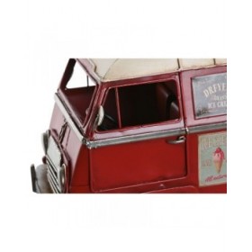 Statua Decorativa Home ESPRIT Azzurro Rosso Beige Vintage 33 x 17 x 16 cm (2 Unità)