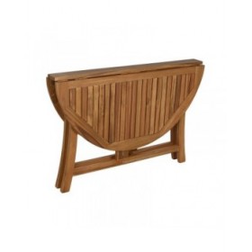 Tavolo da Pranzo Home ESPRIT Marrone Naturale Acacia 110 x 110 x 74 cm