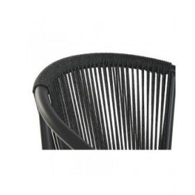 Sgabello Home ESPRIT Alluminio rattan sintetico 57 x 61 x 108 cm