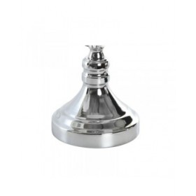 Lampada da Terra Home ESPRIT Bianco Argentato 50 W 220 V 35 x 35 x 150 cm (3 Pezzi)