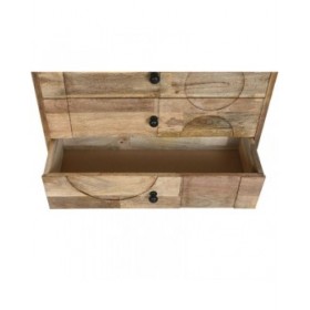 Cassettiera Home ESPRIT Marrone Moderno 82 x 35 x 71 cm