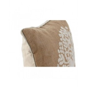 Cuscino Home ESPRIT Bianco Marrone Albero Romantico 45 x 15 x 45 cm (2 Unità)
