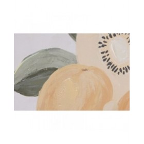Quadro Home ESPRIT Giallo Beige Cottage 80 x 4 x 80 cm (2 Unità)