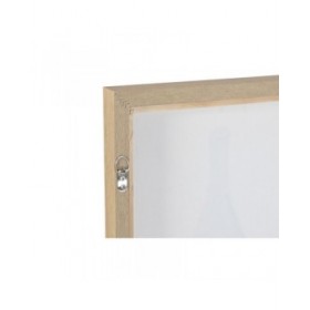 Quadro Home ESPRIT Giallo Azzurro Mediterraneo 60 x 4 x 80 cm (4 Unità)