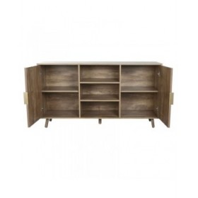 Mobile TV Home ESPRIT Marrone Dorato 140 x 40 x 74,8 cm