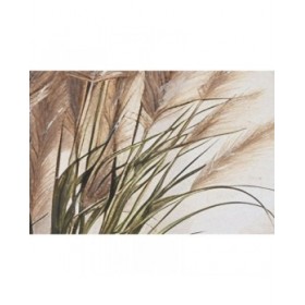 Quadro Home ESPRIT Verde Beige Vaso Cottage 123 x 4,5 x 83 cm (2 Unità)