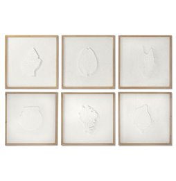 Lampada da tavolo DKD Home Decor 32,5 x 30 x 60 cm Nero Beige Dorato Metallo Resina 220 V 50 W (2 Unità)